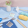 1Pc Acrylic Knitting Needle & Crochet Hook Gauge DIY-BC0006-90-5