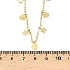304 Stainless Steel Bib Necklaces for Women NJEW-A065-01C-G-3