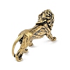 Brass 3D Animal Figurines KK-C073-06B-AG-3