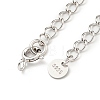 Rhodium Plated 925 Sterling Silver Chain Extender STER-C005-04P-2