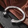 304 Stainless Steel Cuff Bangles BJEW-S161-07P-1