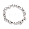 Tarnish Resistant 304 Stainless Steel Rolo Chain Bracelets BJEW-Z011-05P-1