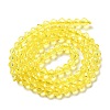 Transparent Glass Beads Strands GLAA-A014-03D-2