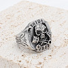 Retro Zinc Alloy Finger Rings for Men FS-WG2C134-05-2