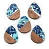 Resin and Walnut Pendants FIND-R051-04-2