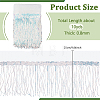 Polyester Fringe Lace Trim DIY-WH0671-008B-2