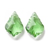Faceted Glass Pendants GLAA-F068-C23-4
