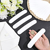 Plastic Collar Stays for Men's Dress Shirts AJEW-HY0003-21A-3