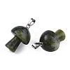 Natural Southern Jade Pendants G-N0325-10P-3