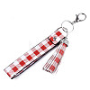 PU Leather Tassel Keychain KEYC-T006-01I-2