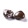 Natural Rhodonite Heart Love Stone G-M379-18-3