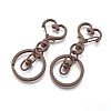 Iron Heart Split Key Rings IFIN-F151-03-16-FF-2