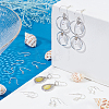 12 Parirs 6 Style Sterling Silver Earring Hooks FIND-PH0017-81-5