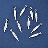 Tibetan Style Alloy Pendants TIBEP-A56-S-RS-1