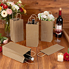 Rectangle Kraft Paper Gift Bags with Handles ABAG-WH0048-85-4