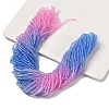 Transparent Painted Glass Beads Strands LS-DGLA-A034-T2mm-A08-1