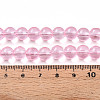 Baking Paint Transparent Glass Beads X1-DGLA-N006-8mm-01-4