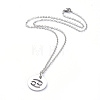 Non-Tarnish 304 Stainless Steel Pendant Necklaces NJEW-E147-10P-2