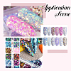 2 Bags 2 Colors 12 Grid Nail Art PET & ABS Sequins/Paillette MRMJ-SP0001-32-7