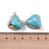 Synthetic Turquoise Pendants KK-F868-32G-02-3