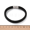 Braided Leather Cord Bracelets BJEW-I200-08-5