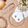 1 Bag Alloy Rhinestone Jewelry Sets SJEW-UN0001-27S-2