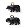 304 Stainless Steel Enamel Pendants SA-L002-05G-1