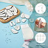 DIY Sublimation Dangle Earring Making Finding Kits DIY-BY0001-36-4