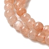 Natural Sunstone Beads Strands G-B090-A05-03-4