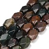 Natural Indian Agate Beads Strands G-Q608-11M-2