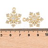 Christmas Alloy Rhinestone Pendants FIND-B059-06G-03-3