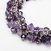 Trendy Women's Gemstone Bracelets BJEW-JB01569-02-2