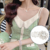 80Pcs 4 Style Alloy Rhinestone Shank Buttons DIY-GA0003-58-5