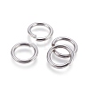 Tarnish Resistant 304 Stainless Steel Saw Cut Open Jump Rings STAS-P212-25P-05-1