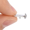 Anti-Tarnish 304 Stainless Steel Pendants STAS-I311-31B-P-6