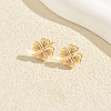 201 Stainless Steel Stud Earrings for Women GD6103-2-1