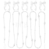 ABS Plastic Imitation Pearl Party Decorations HJEW-PH02544-1