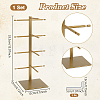 4-Tier 201 Stainless Steel Sunglasses Tower Display Stands ODIS-WH0086-221A-3