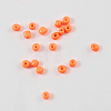 Baking Paint Glass Seed Beads SEED-S004-Y3-1