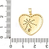 Brass Micro Pave Rhinestone Pendants KK-Z161-01G-01-3