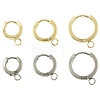 16Pcs 201 Stainless Steel Huggie Hoop Earrings Findings STAS-FS0002-26C-1