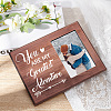 MDF Wood Photo Frames DIY-WH0231-071-6