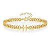 Letter 304 Stainless Steel Link Bracelets FS-WG7830E-07-1