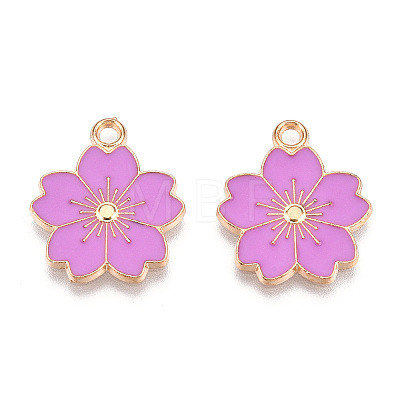 Alloy Enamel Pendants ENAM-S121-115H-1