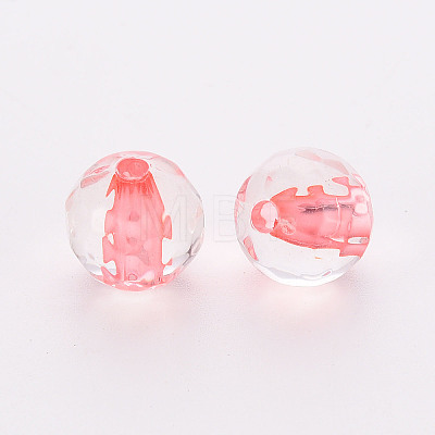 Transparent Acrylic Beads TACR-S154-11A-52-1