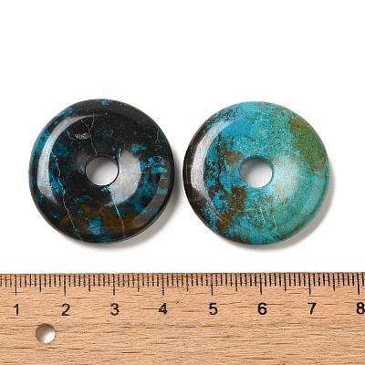 Natural Chrysocolla Pendants G-F639-04J-1