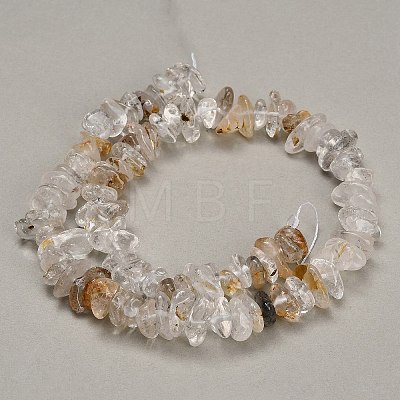 Natural Herkimer Diamond Beads Strands GG-CBAC61B-C08-01-1