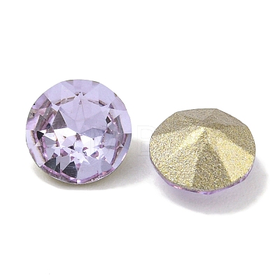 Glass Rhinestone Cabochons RGLA-L029-13B-371-1