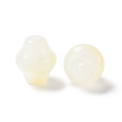 Opaque Glass Beads GLAA-F117-04A-1