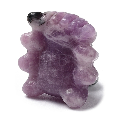 Natural Lepidolite Sculpture Display Decorations G-PW0004-33S-1